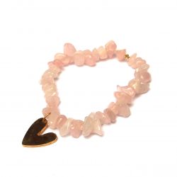 Bracelet quartz rose femme