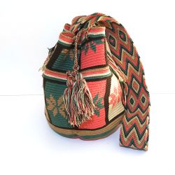 Mochila wayuu colorée